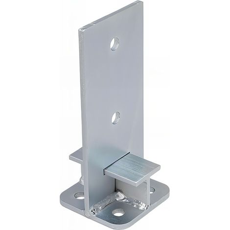 Pied de poteau Fixtout en âme zingué à visser - 90 x 200 x 6,0 mm (1/5)