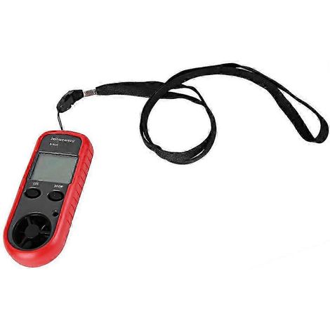 Anémomètre de poche numérique LCD 2025, anémomètre de température, testeur, unité d'alarme, plage de mesure 0-30 m/s (1/5)