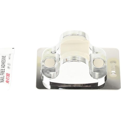 Support de douche en acier inoxydable 304, porte-douchette réglable en hauteur et en angle, couleur argent (1/5)