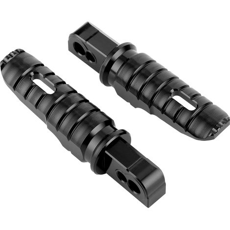 Paar schwarze Motorrad-Fußrasten FP257-Set für SUZUKI GSXS1000 GSXR600 GSR750 (1/5)