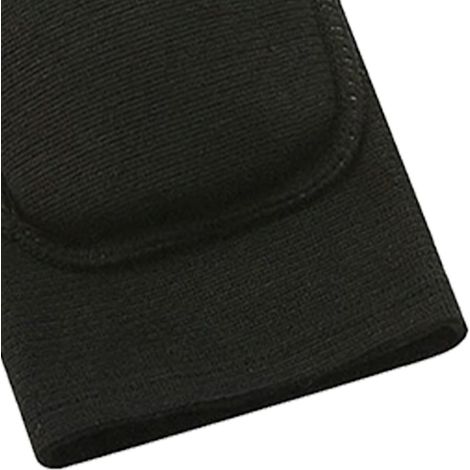 Une paire de genouillères de sport, anti-collision et antidérapantes, avec rembourrage en mousse, genouillères de compression, adaptées à la danse, noires, taille S. (1/5)