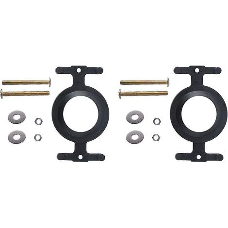 Lot de 2 boulons de fixation du réservoir de toilette à la cuvette (réf. 04-3817), joint inclus. (1/5)