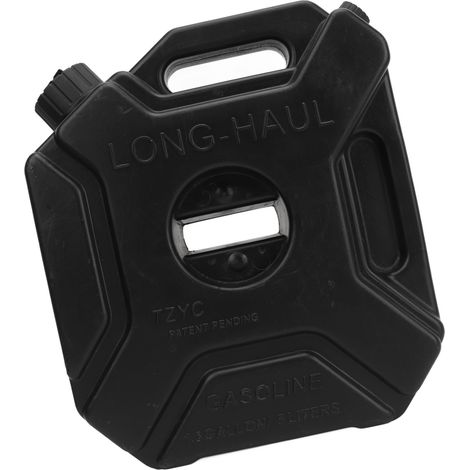 Bidon d'essence 5L réservoir de carburant de secours noir pour voiture moto UTV ATV, jerricane pétrole portable sans support (1/5)