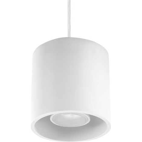 Lámparas colgantes Orbis blanco aluminio 1xGU10 10cm Sollux (1/5)