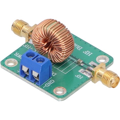 Module de Bias Tee RF 0.2‑180MHz, 30V DC - Injection de Courant Continu pour Antennes et Circuits HF (1/5)