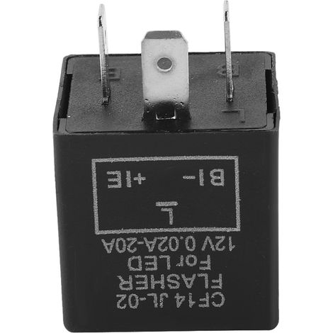 Relais clignotant LED réglable 12 V à 3 broches CF14 (1/5)