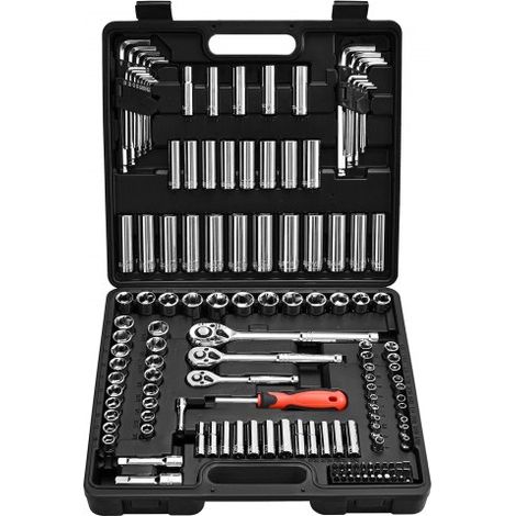 Set di Bussole, 149 Pezzi, Set di Bussole e Cricchetti da 9, 5, 6 (1/5)