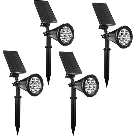 2 Pièces 8LED Lumière de Jardin Solaire, Lampes Solaires Lucioles Coloré Etanche IP65, Lumière Oscillante Lumières Solaire Firefly Extérieur Décoratives pour Allée Terrasse, Jardin, Patio (1/5)