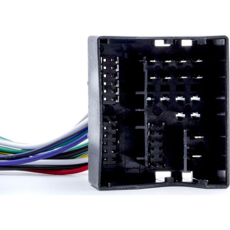 Adaptador conector radio cubo QUADLOCK-ISO para Skoda, VW