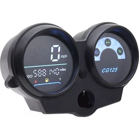 Best-selling product in Brazil: Modified dashboard CG125/FAN 2005A 2008, function instrument. (1/3)