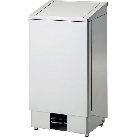 POUBELLE INOX MOBILE - 120 L - NAYATI