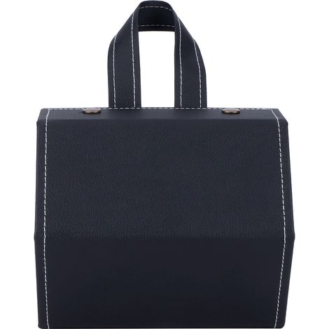 Boîte de rangement pour lunettes de soleil à 6 emplacements, étui de voyage pour lunettes, boîte de rangement pour plusieurs paires de lunettes, cadre à lunettes suspendu, noir. (1/5)