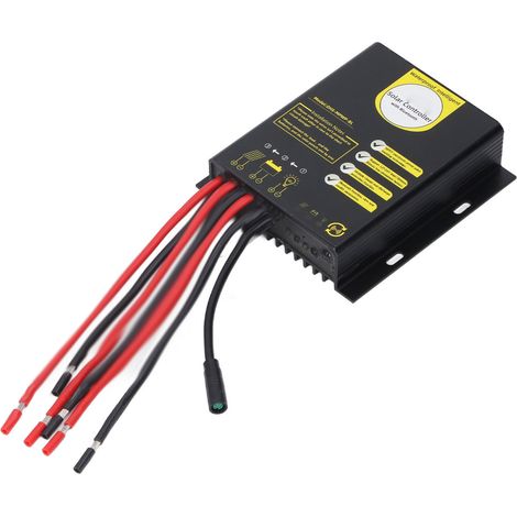 Régulateur Solaire MPPT Bluetooth 12V 24V 20A Étanche Universel Intelligent pour Batterie Li Panneau Photovoltaïque (1/5)