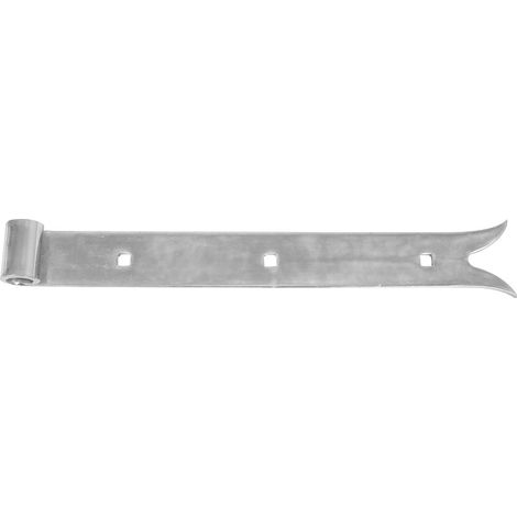 TORBEL Penture queue de carpe 30x4 mm diamètre 14 Finition: Zingué blanc - L (mm): L (mm) : 400 (1/3)