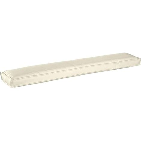 Coussin de plateau beige, 200 x 40 x 8 cm, tissu Oxford. (1/5)