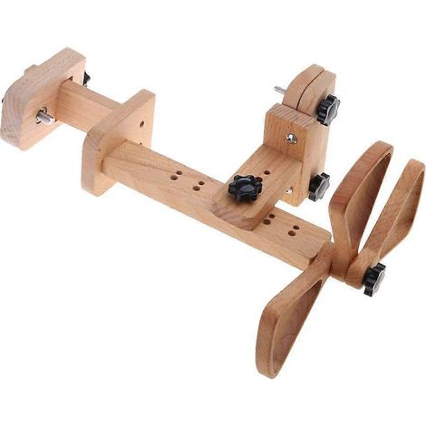 Support de cercle à broder en bois, cadre à broder mains libres (1/4)