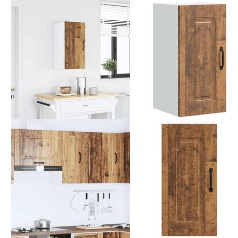vidaXL Küchen-Hängeschrank Kalmar Altholz-Optik Holzwerkstoff (1/5)
