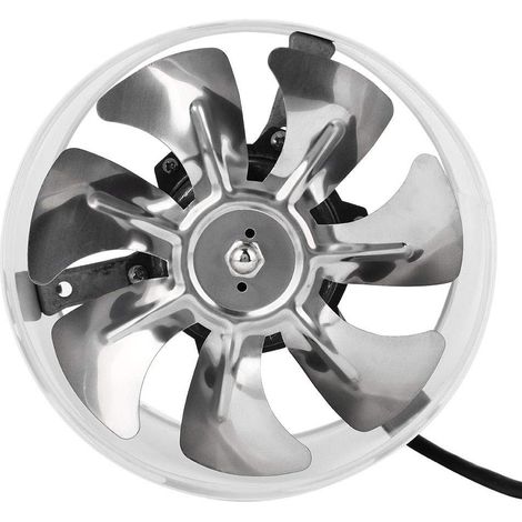 Ventilatore di scarico a parete da 42 W 220 V, a basso rumore, per casa, bagno, cucina, garage, ventilazione (1/4)