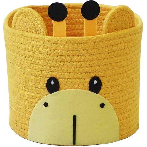 25 à 26 paniers de rangement en forme de girafe. adaptés au rangement et à la décoration de la chambre de bébé. et à l'organisation de la chambre d'enfant. (1/5)