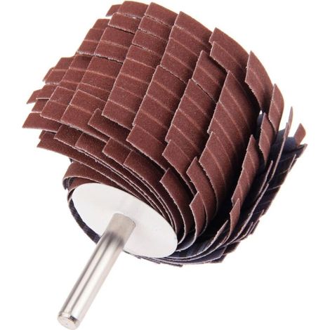 Schleif- und Polierscheiben für Holz- und Metallbearbeitung – 6 mm Schaft, Körnung 150/240/320/400, Satz Schleiftücher