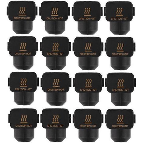 16 Stück Silikonsocken für Bambu Lab A1 Mini, Hotend-Schutzabdeckung, Isolierhülle für verbesserte 3D-Druckerleistung (1/5)