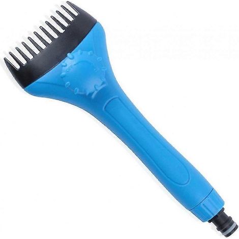 Brosse de nettoyage manuelle pour filtre de piscine, spa, bassin, jacuzzi, accessoire de nettoyage (1 pièce) (1/5)