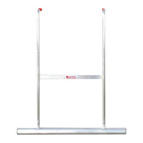 Taliaplast – Barre à débuller aluminium 75 cm Ø50 mm – Pour chapes liquides et bétons auto-nivelants – SKU 442331