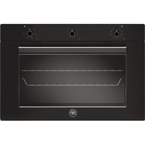 Bertazzoni F909PROEKN. Dimensione del forno: Largo, Tipo di forno: Forno elettrico, Capacità interna forno totale: 100 L. Posizionamento dell'apparecchio: Da incasso, Colore del prodotto: Nero, Tip... (1/4)