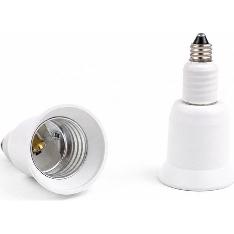 En stock, douilles de conversion E11/E14/E17 vers E27/E26 avec retardateur de flamme et marquage CE. (1/5)