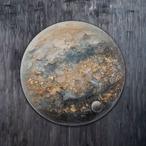 Gemälde Orbis auf Keilrahmen 80 cm (1/5)