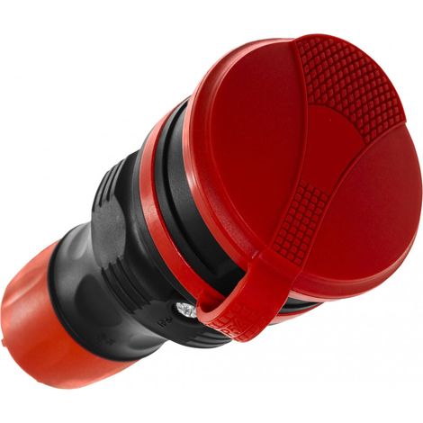 Enchufe extremo Awtools con tapa IP54 16A (1/5)