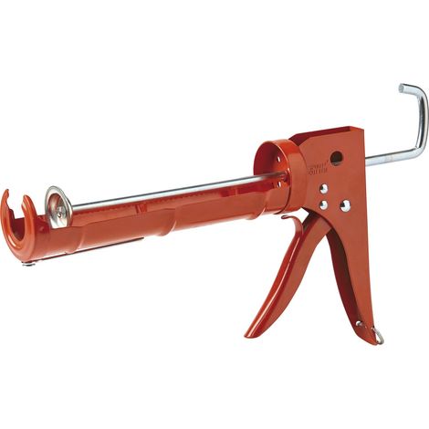 Schuller Eh'klar Kartuschenpistole mit Halbschale und Zahnstange für 310 ml Kartuschen (1/3)