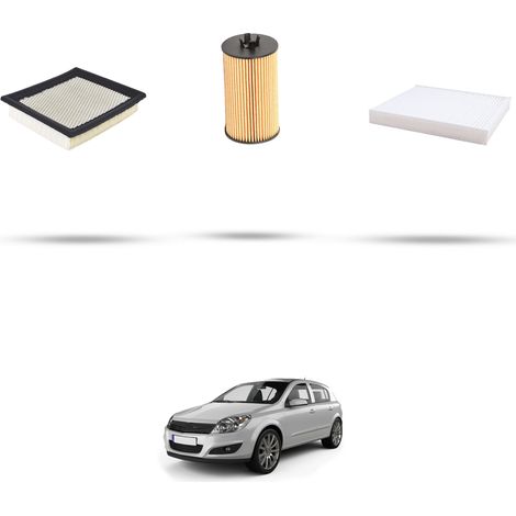 Kit tagliando 3 filtri compatibile con Opel Astra H ,GTC,SW 1.6 16v Turbo 132kw Dal 2007 (1/4)
