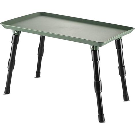 Table de Pêche Pliante D'Extérieur, Chaise de Camping, Barbecue, Table de Pique-Nique, Antidérapante, Pieds Extensibles Réglables, Bureau (1/5)