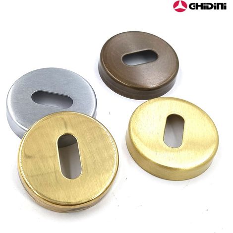 BOCCHETTA GPB MILENA DIAM.45 MM CON FORO PATENT  OTTONE LUCIDO