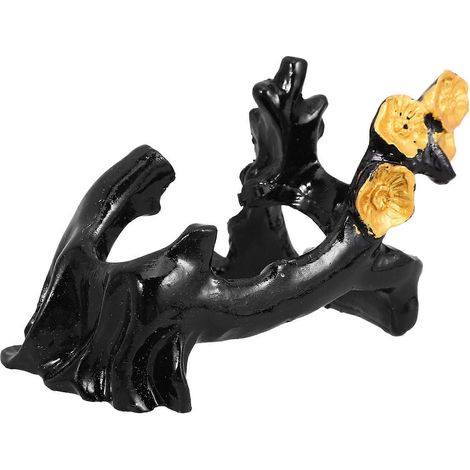 Présentoir à bracelets en résine, support pour bijoux, monobloc noir (1/5)