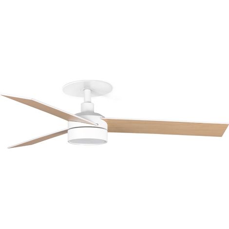 RUDDER RECESSED 3 S Ventilateur blanc/fresne 20W SWT (1/2)