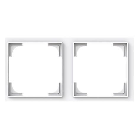 BUSCH-JAEGER 1722-44G 2CKA001754A4845 CADRE DE FINITION DOUBLE BLANC STUDIO