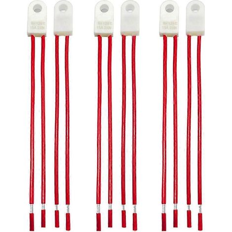 6er-Pack Thermosicherungen für VORON 2.4 Heizbett (15 A) – VORON 3D-Druckerzubehör (1/5)