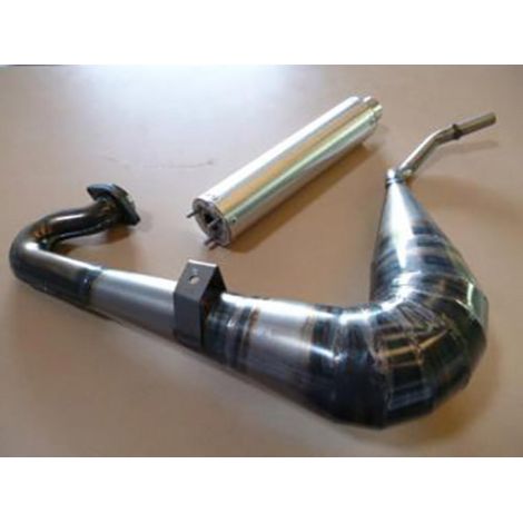 Pot d échappement GIANNELLI pour Moto Derbi 125 GPR 2004 à 2008 (1/2)