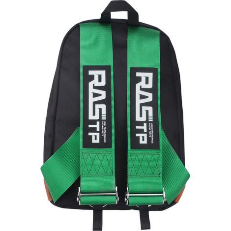 RASTP Bride Racing Backpack/Shoulder Bag with Modified Shoulder Straps, Multi-functional Motorcycle Bag - Green