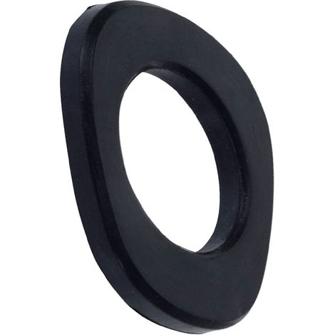 Tappo di chiusura per scarico, lunghezza 55 mm, larghezza 48 mm, nero