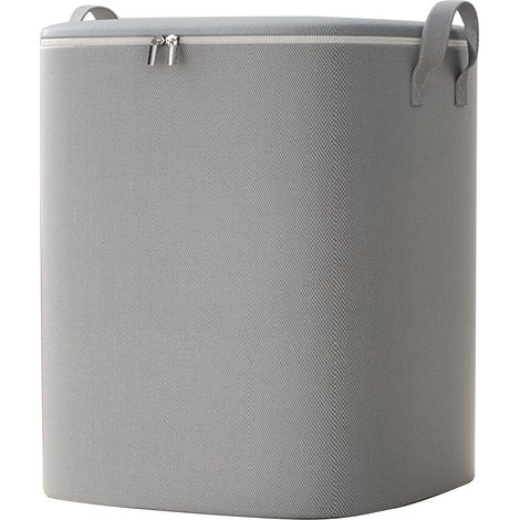 Sacs de rangement, 50 x 55 cm, bacs de rangement pliables pour vêtements, couvertures, couettes, draps, oreillers et autres accessoires, avec poignée renforcée.