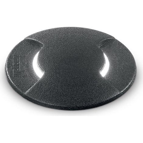 Ideal Lux Lampada da terra WAY 1 luce GX53 IP67 nero materie plastiche