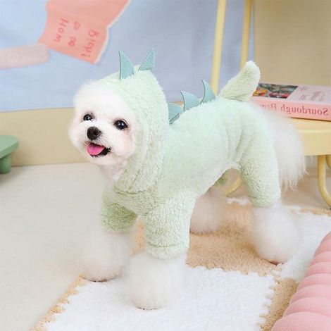 Allecto Plus - Manteau d'hiver pour chiens et chats de petite et moyenne taille - Vert - Chaud et confortable (1/5)