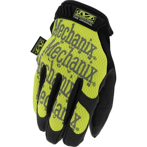 Mechanix Wear Original Hi-Viz Guantes Amarillo Fluorescente (1/3)