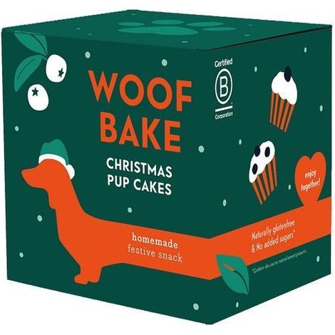 Pineut WoofBake Box – Pupcake di Natale BIO per Cani
