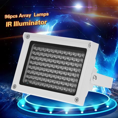 Illuminateurs infrarouges à 96 LED, lampes de vision nocturne infrarouges étanches pour caméras de surveillance CCTV (1/3)