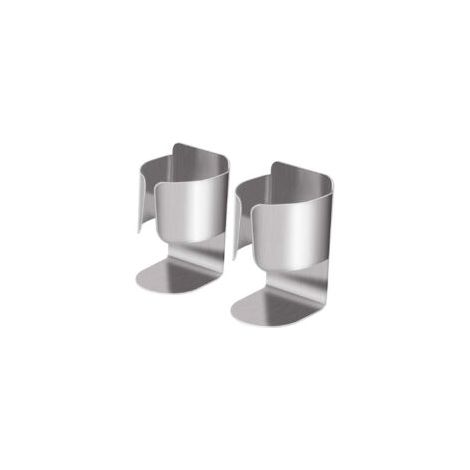 LITZEE Porta spazzolino elettrico, organizer multifunzionale da parete in acciaio inox per dentifricio con 2 porta accessori per bagno e cucina - Crezuo