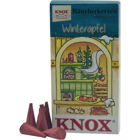 Knox Räucherkerzen Weihnachtsbäckerei Winterapfel - 24 Stück